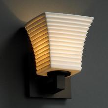 Justice Design Group POR-8921-10-BANL-DBRZ - Modular 1-Light Wall Sconce