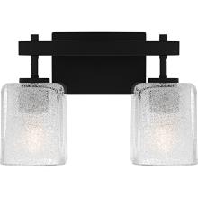 Quoizel BTH8613MBK - Brenthouse 2-Light Matte Black Bath Light