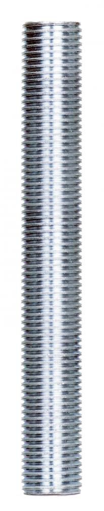 1/4 IP Steel Nipple; Zinc Plated; 3-3/4&#34; Length; 1/2&#34; Wide