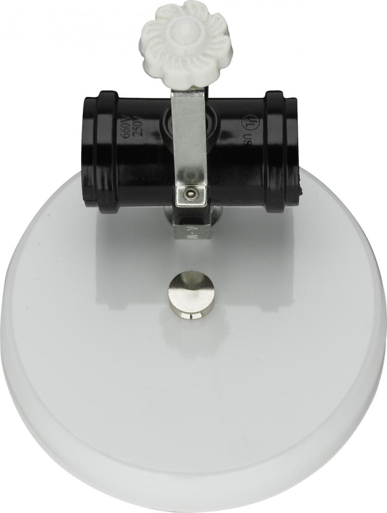 2-Light U-Channel Glass Holder; 2 Light For Use With 14&#34; U-Bend Glass; Includes Hardware