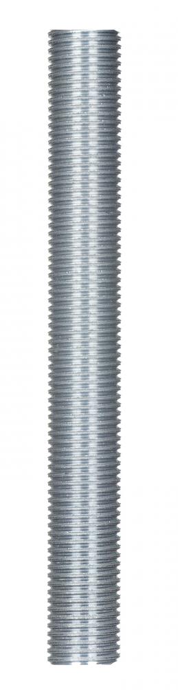 1/4 IP Steel Nipple; Zinc Plated; 5-1/4&#34; Length; 1/2&#34; Wide