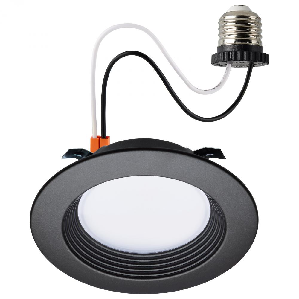 6.7 Watt; LED Downlight Retrofit; 4 Inch; CCT Selectable; 120 Volts; Bronze Finish