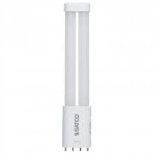 Satco Products Inc. S18420 - 8.5 Watt PLL LED; 2G11 Base; 30K/35K/40K/50K/65K CCT Selectable; Ballast Bypass; 120-277 Volt