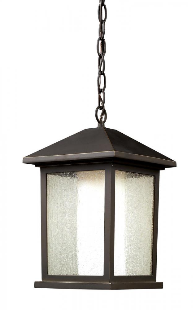 1 Light Outdoor Chain Mount Ceiling Fixture