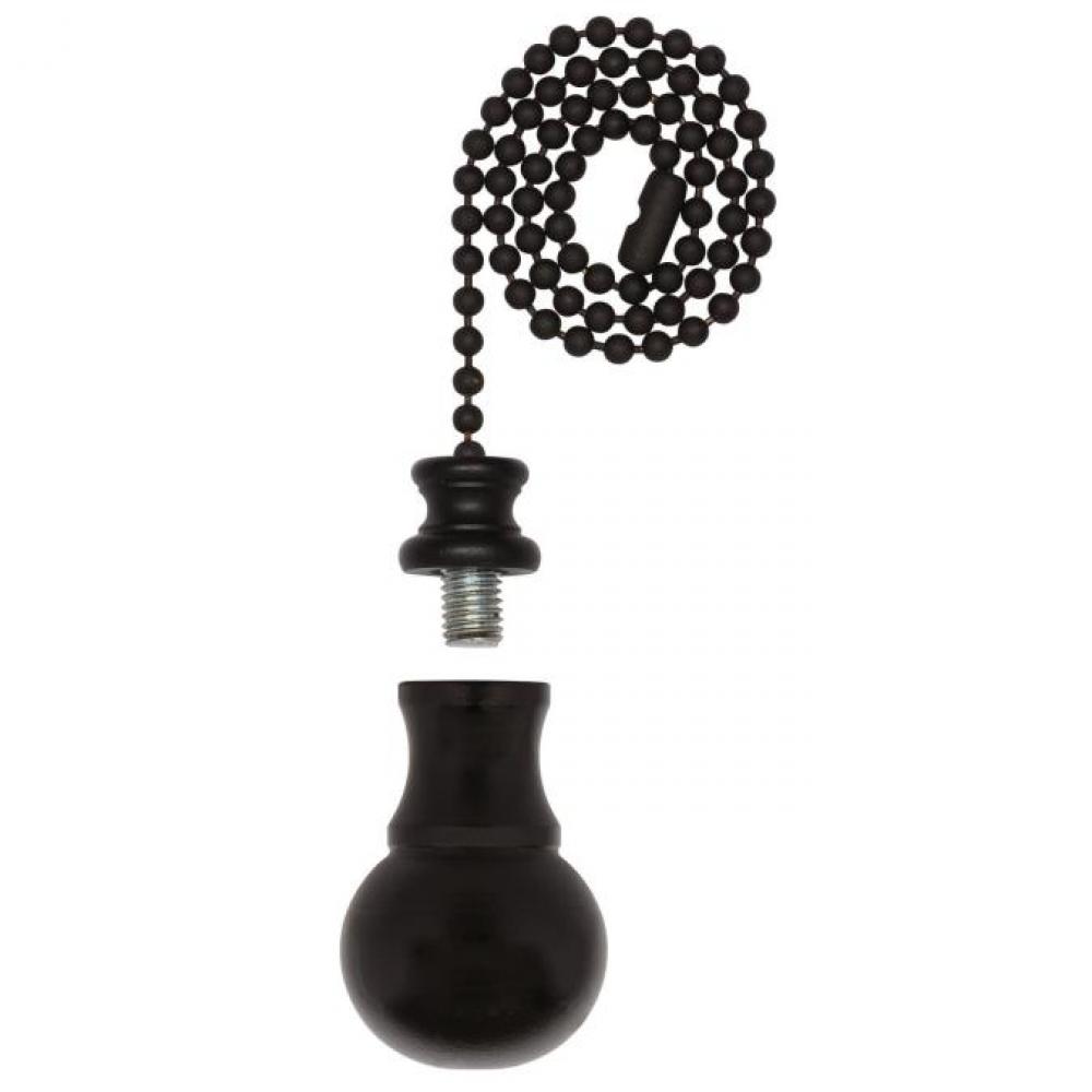 Classic Ball Finial/Pull Chain Oil Rubbed Bronze Finish