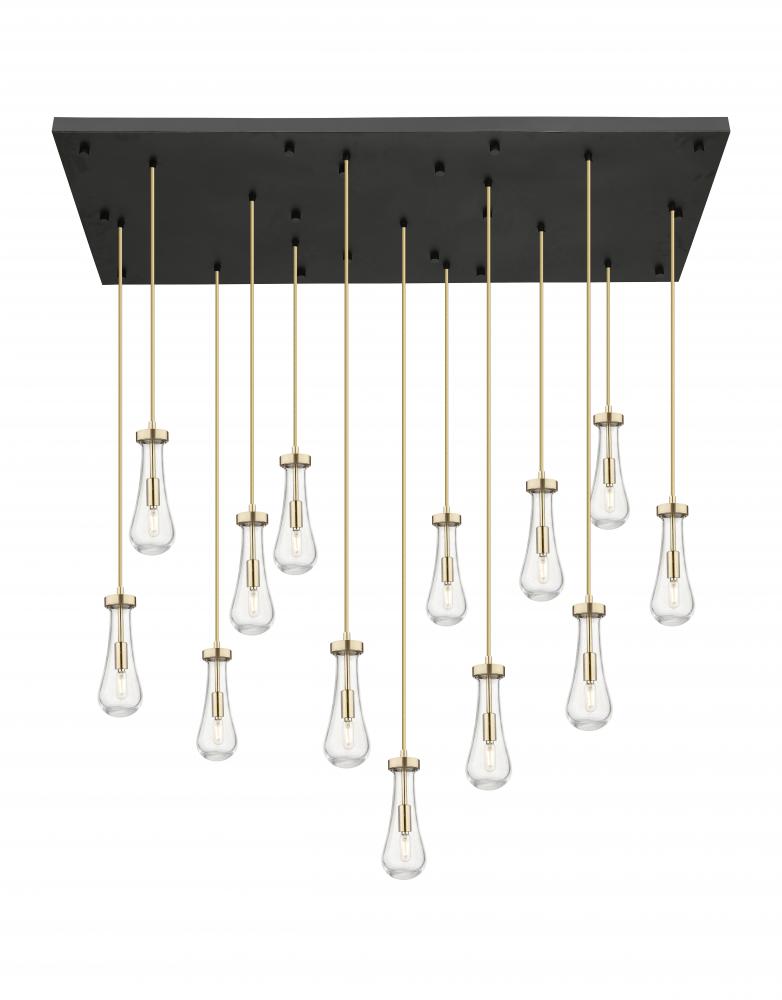 Owego - 13 Light - 54 inch - Brushed Champagne Bronze - Multi Pendant