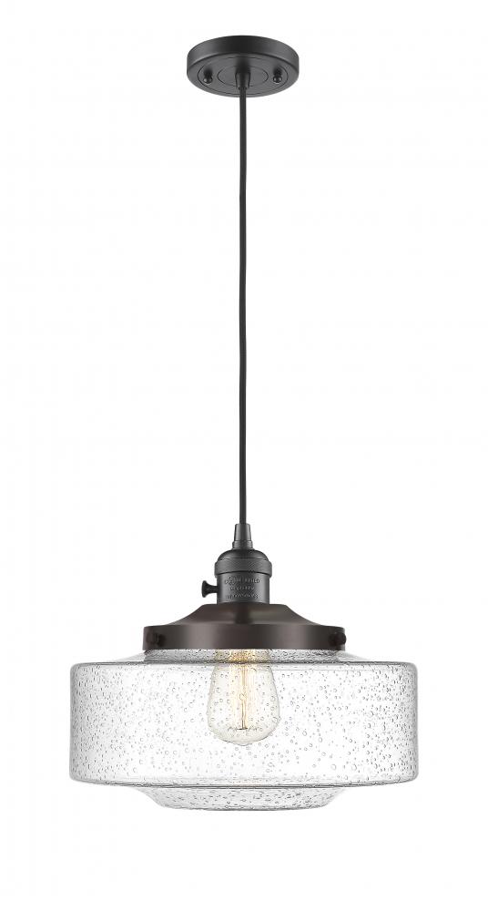 Bridgeton - 1 Light - 16 inch - Oil Rubbed Bronze - Cord hung - Mini Pendant