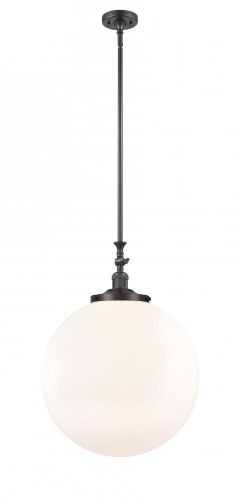 Beacon - 1 Light - 18 inch - Oil Rubbed Bronze - Stem Hung - Mini Pendant