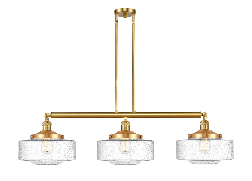 Bridgeton - 3 Light - 44 inch - Satin Gold - Stem Hung - Island Light