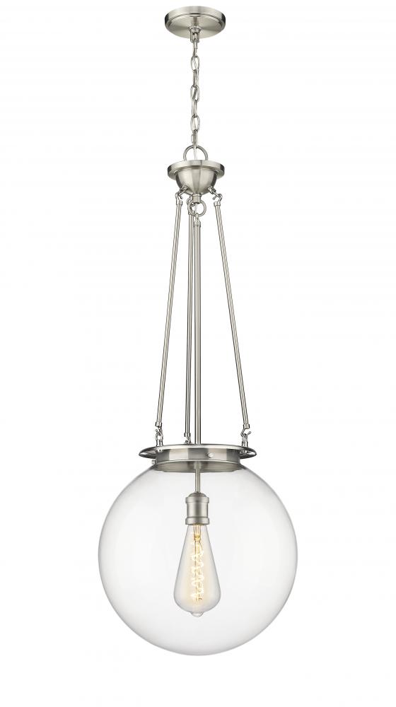 Beacon - 1 Light - 16 inch - Satin Nickel - Chain Hung - Pendant