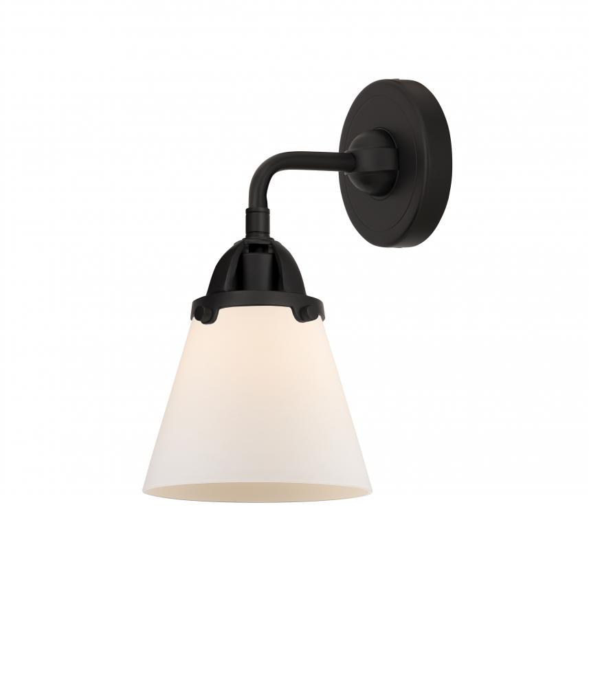 Cone - 1 Light - 6 inch - Matte Black - Sconce