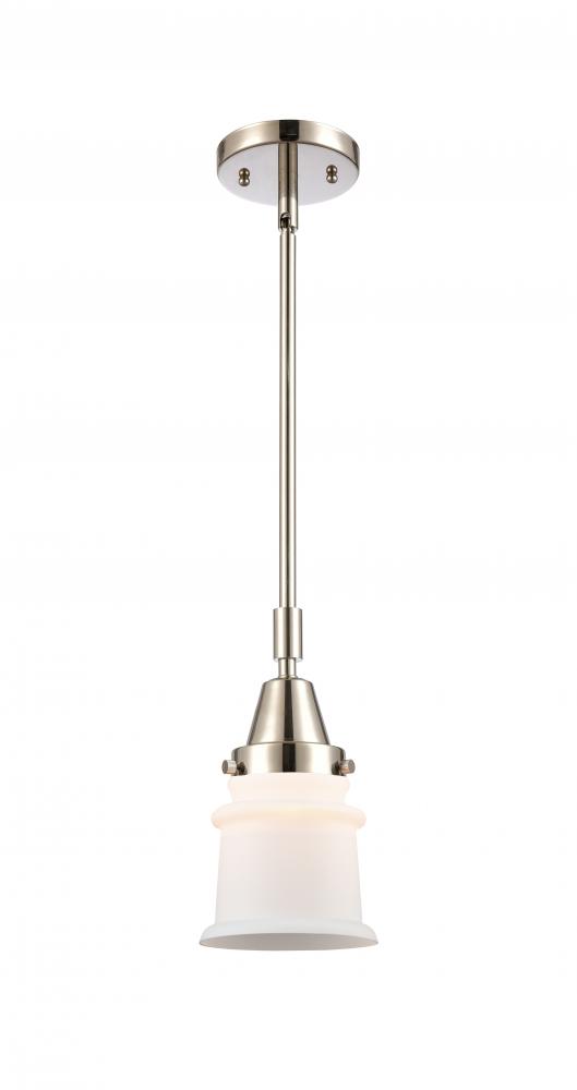 Canton - 1 Light - 7 inch - Polished Nickel - Mini Pendant