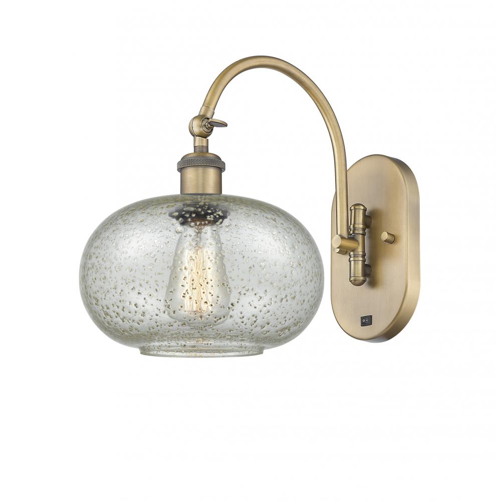 Gorham - 1 Light - 10 inch - Brushed Brass - Sconce