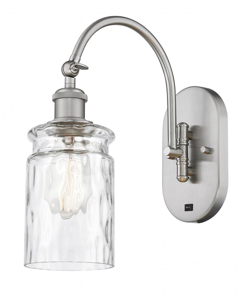 Candor - 1 Light - 5 inch - Brushed Satin Nickel - Sconce