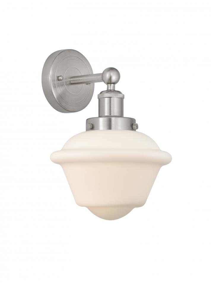 Oxford - 1 Light - 7 inch - Brushed Satin Nickel - Sconce