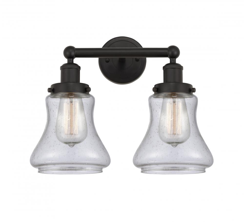 Bellmont - 2 Light - 15 inch - Oil Rubbed Bronze - Bath Vanity Light