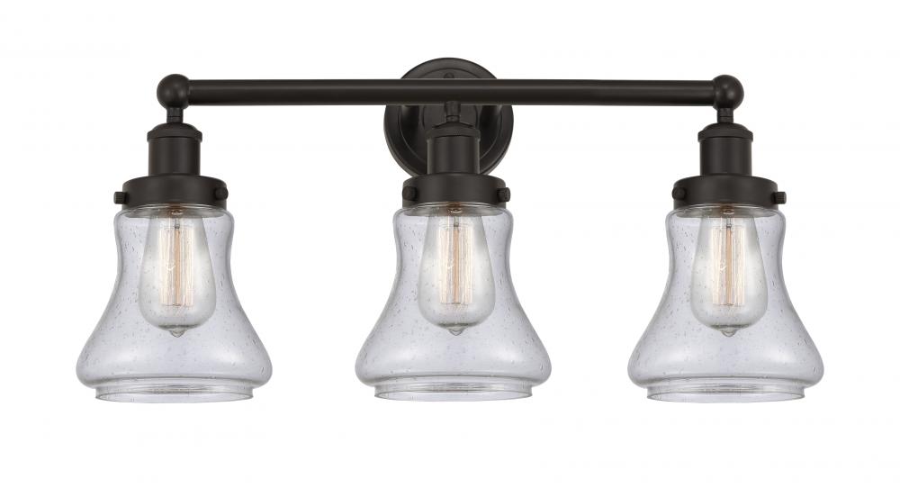 Bellmont - 3 Light - 24 inch - Oil Rubbed Bronze - Bath Vanity Light