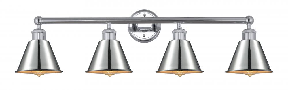 Smithfield - 4 Light - 34 inch - Polished Chrome - Bath Vanity Light