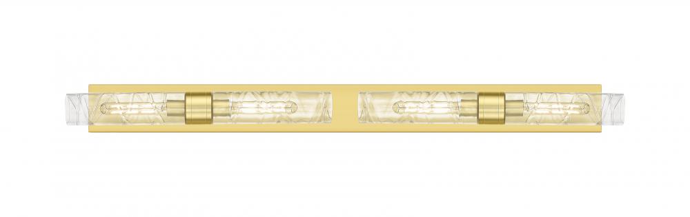 Boreas - 4 Light - 51 inch - Satin Gold - Bath Vanity Light