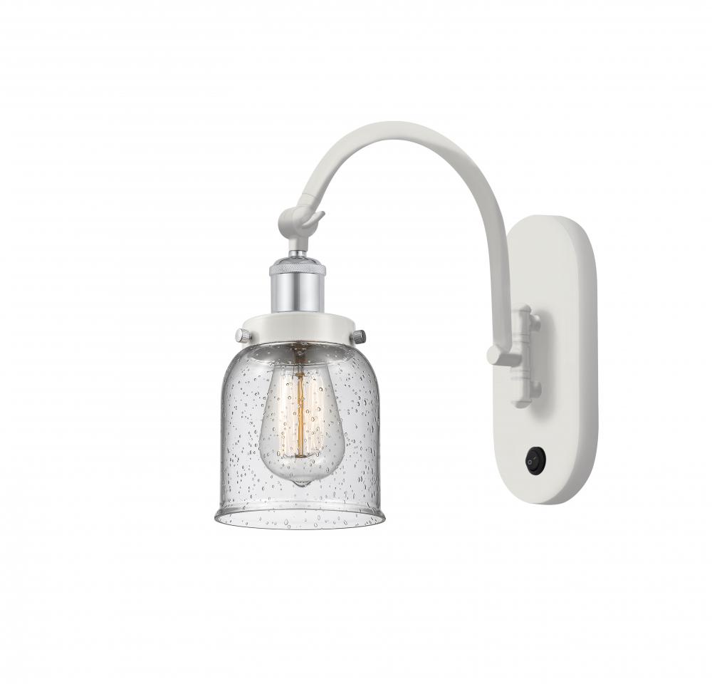 Bell - 1 Light - 5 inch - White Polished Chrome - Sconce