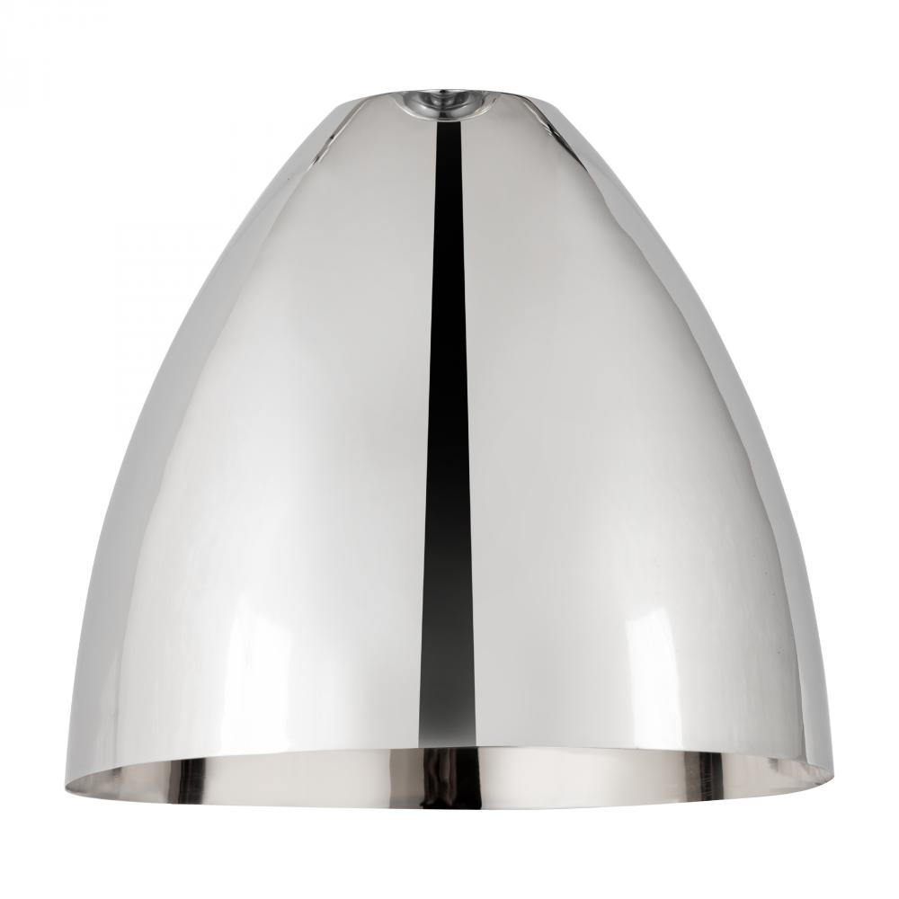 Metal Bristol Light 12 inch Polished Chrome Metal Shade