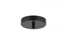 Innovations Lighting 100-BK - Single Port Round Canopy & Hardware