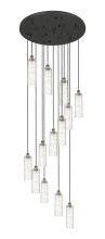 Innovations Lighting 132BK-B-13P-BB-G434-12DE - Crown Point - 13 Light - 32 inch - Brushed Brass - Multi Pendant