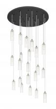 Innovations Lighting 148BK-B-21P-SN-G434-12CL - Crown Point - 21 Light - 48 inch - Brushed Satin Nickel - Multi Pendant