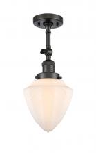 Innovations Lighting 201F-OB-G661-7 - Bullet - 1 Light - 6 inch - Oil Rubbed Bronze - Semi-Flush Mount