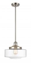 Innovations Lighting 201S-SN-G692-12 - Bridgeton - 1 Light - 12 inch - Brushed Satin Nickel - Stem Hung - Mini Pendant