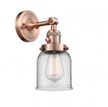 Innovations Lighting 203SW-AC-G52-LED - Bell - 1 Light - 5 inch - Antique Copper - Sconce