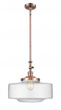 Innovations Lighting 206-AC-G694-16 - Bridgeton - 1 Light - 16 inch - Antique Copper - Stem Hung - Mini Pendant