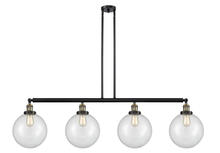 Innovations Lighting 214-BAB-G202-10 - Beacon - 4 Light - 54 inch - Black Antique Brass - Stem Hung - Island Light