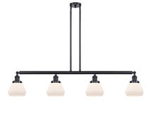 Innovations Lighting 214-BK-G171 - Fulton - 4 Light - 51 inch - Matte Black - Stem Hung - Island Light