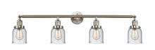 Innovations Lighting 215-SN-G54 - Bell - 4 Light - 42 inch - Brushed Satin Nickel - Bath Vanity Light