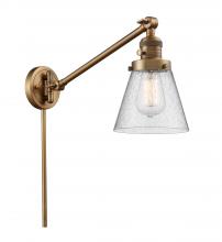 Innovations Lighting 237-BB-G64 - Cone - 1 Light - 8 inch - Brushed Brass - Swing Arm