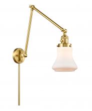 Innovations Lighting 238-SG-G191 - Bellmont - 1 Light - 8 inch - Satin Gold - Swing Arm