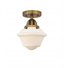 Innovations Lighting 288-1C-BB-G531 - Oxford - 1 Light - 8 inch - Brushed Brass - Semi-Flush Mount