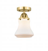 Innovations Lighting 288-1C-SG-G191 - Bellmont - 1 Light - 6 inch - Satin Gold - Semi-Flush Mount