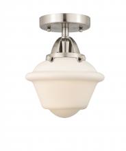 Innovations Lighting 288-1C-SN-G531 - Oxford - 1 Light - 8 inch - Brushed Satin Nickel - Semi-Flush Mount