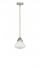 Innovations Lighting 288-1S-SN-G324 - Olean - 1 Light - 7 inch - Brushed Satin Nickel - Cord hung - Mini Pendant