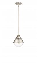 Innovations Lighting 288-1S-SN-HFS-62-SN - Hampden - 1 Light - 7 inch - Brushed Satin Nickel - Cord hung - Mini Pendant