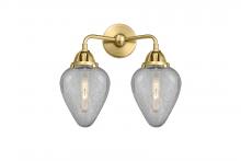 Innovations Lighting 288-2W-SG-G165 - Geneseo - 2 Light - 15 inch - Satin Gold - Bath Vanity Light