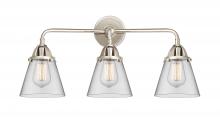 Innovations Lighting 288-3W-PN-G62 - Cone - 3 Light - 24 inch - Polished Nickel - Bath Vanity Light