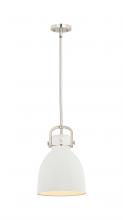 Innovations Lighting 410-1SM-PN-M412-10W - Newton Sphere - 1 Light - 10 inch - Polished Nickel - Mini Pendant