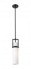 Innovations Lighting 426-1S-BK-G426-15WH - Utopia - 1 Light - 5 inch - Matte Black - Pendant