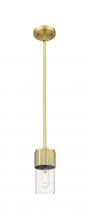 Innovations Lighting 428-1S-BB-G428-7SDY - Bolivar - 1 Light - 5 inch - Brushed Brass - Pendant