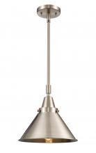 Innovations Lighting 447-1S-SN-M10-SN - Briarcliff - 1 Light - 10 inch - Brushed Satin Nickel - Mini Pendant