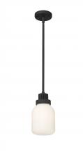 Innovations Lighting 472-1S-TBK-G472-6WH - Somers - 1 Light - 6 inch - Textured Black - Pendant