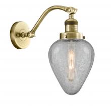  515-1W-AB-G165-LED - Geneseo - 1 Light - 7 inch - Antique Brass - Sconce